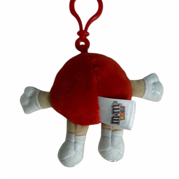 M&M'S Red Character Plush Keychain - Picture 4 of 7